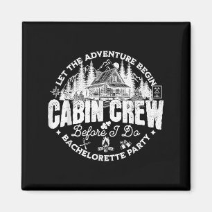Cabin Crew Voor Ik Doe Bachelorette Feest Kamp Bac Magneet