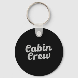 Cabin Crew Vrienden Familie Mountain Vakantie Cabi Sleutelhanger
