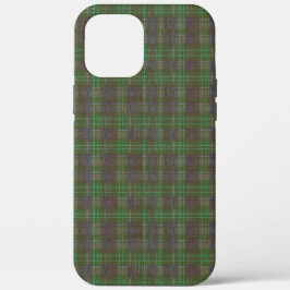 Cabin Forest Green Tartan iPhone 12 Pro Max Hoesje