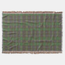 Cabin Forest Green Tartan Deken