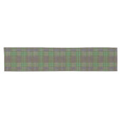 Cabin Forest Green Tartan Korte Tafelloper (Horizontaal)
