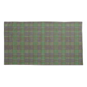 Cabin Forest Green Tartan Kussensloop (Achterkant-Links)