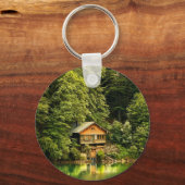 Cabin Lake House Sleutelhanger (Voorkant)