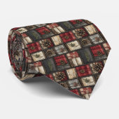 Cabin Quilt Stropdas (Opgerold)