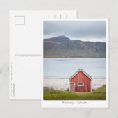 Cabin Ramberg Lofoten Briefkaart (Voorkant / Achterkant)