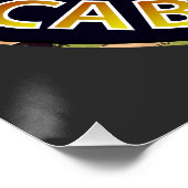 Cabin Rental Sign Perfect Poster (Hoek)