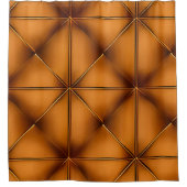 Cabin rustieke douchegordijn (Voorkant)