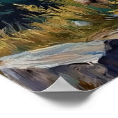 Cabin Top Confidant: Bigfoot en de Elk Poster (Hoek)