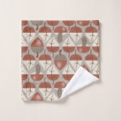Cabincore Autumnal Stripes (Gant de toilette)