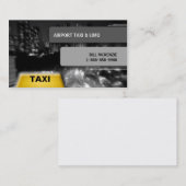 Cabine 2 de carte de visite de taxi (Devant / Derrière)