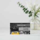 Cabine 2 de carte de visite de taxi (Debout devant)