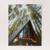 Cabine A-FRAME EN BOIS JIGSAW PUZZLE (Vertical)