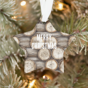 Cabine de bois Noël