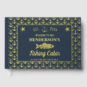 Cabine de pêche Accueil personnalisé Ancres de poi (Recto)