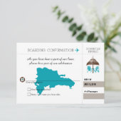 Cabine de plage et chaises RSVP République Dominic (Debout devant)