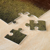 CABINE EN BOIS IMAGINAIRE ART JIGSAW PUZZLE (Côté)