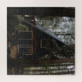 CABINE EN BOIS NOËL JIGSAW PUZZLE (Horizontal)