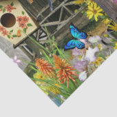 Cabine Flower Garden Tissuepapier (Detail)