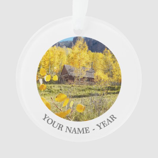 Cabine in Aspens Ornament (voorkant)