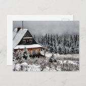 Cabine in de Berg Briefkaart (Voorkant / Achterkant)