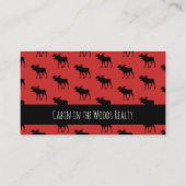 Cabine in de Bos Realty Visitekaartje (Voorkant)