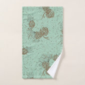 Cabine Pinecones (Serviette à main)