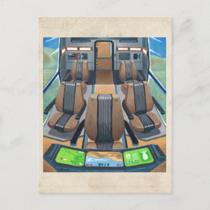 Cabine RocketLodge - Carte postale