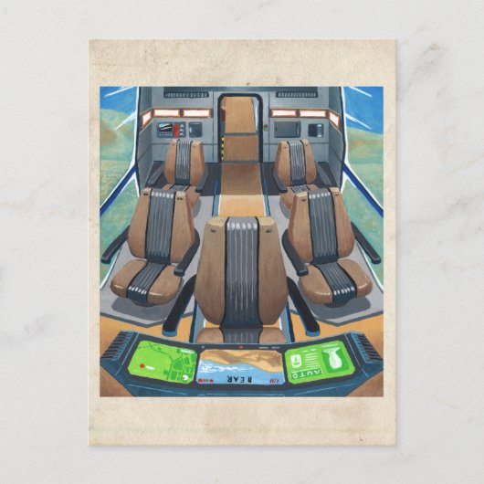 Cabine RocketLodge - Carte postale (Devant)