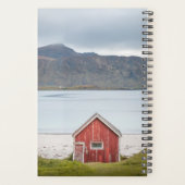 Cabine rouge Ramberg Lofoten (Dos)