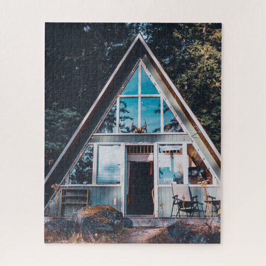 Cabine RUSTIQUE A-FRAME JIGSAW PUZZLE (Vertical)
