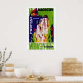 Cabine sur la falaise - Impression Matchbox - Art  (Cuisine)