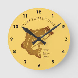 Cabine voor de familie van de vissoorten ronde klok