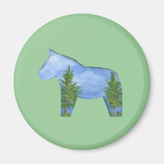Cabine Vue Magnet de cheval