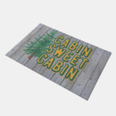 Cabine Zoete Cabine Rustiek Land Deurmat (Schuin)