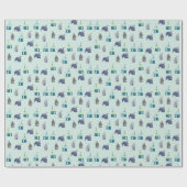 Cabines et Saunas Papier d'enveloppement Cadeau (Plat)