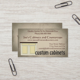 Cabinet Countertop Remodeling Visitekaartje