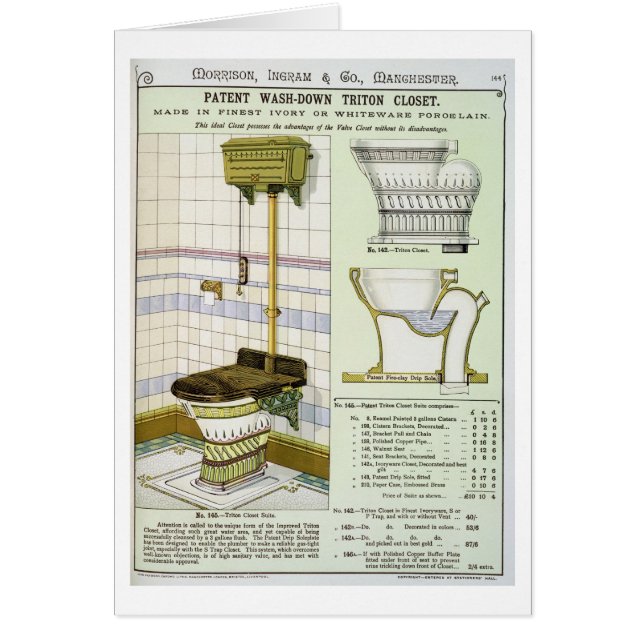 Cabinet de Triton d'un catalogue des articles (Devant)