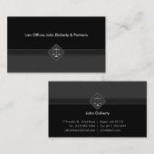 Cabinets juridiques - carte de visite (Devant / Derrière)