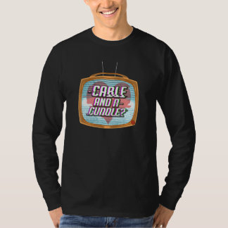 Cable And A Cuddle Valentines Plans T-shirt