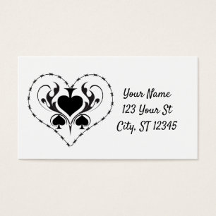 Câble Barbelé Coeur Black Spades Thunder_Cove