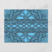 CÂBLE BLEU TRICOT Carte postale II (Devant)