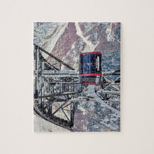 Cable Car Chamonix Mont Blanc Legpuzzel (Verticaal)