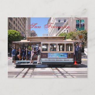 Cable Car of San Francisco Briefkaart