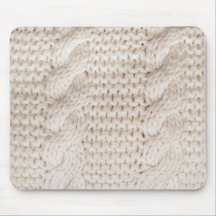 Cable Knit Pattern Muismat