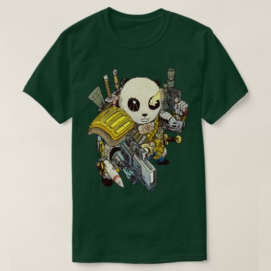 Cable Panda T-shirt (Design voorkant)