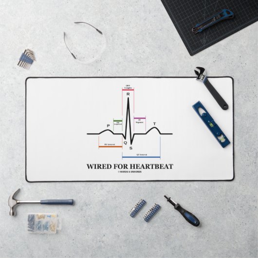 Câblé Pour Le Rythme De Sinus ECG/EKG Heartbeat (Poste de travail)