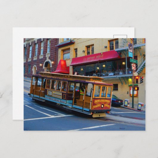Câble San Francisco #5-2 Carte postale (Devant / Derrière)