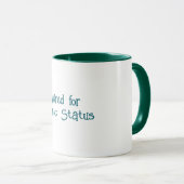 Câblée pour Mug d'état idique (Devant droit)