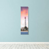 Cabo de Père Noël Maria Lighthouse Toile Verte Art (Insitu (Plancher de Bois))