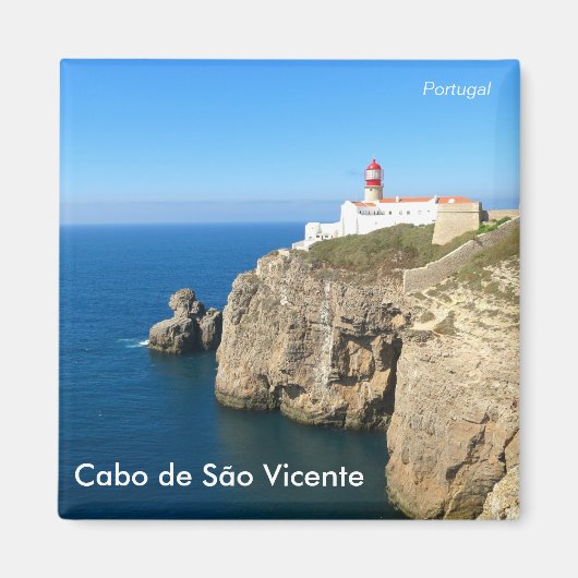 Cabo de São Vicente / Cape St. Vincent Magneet (Voorkant)
